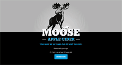 Desktop Screenshot of moosecider.com